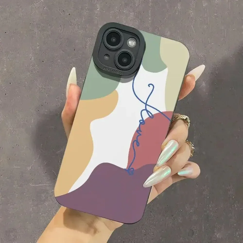 Colorful Pattern TPU Material Phone Case For IPhone 14 Plus NEW